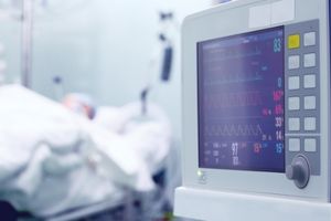 monitor cardíaco hospitalar